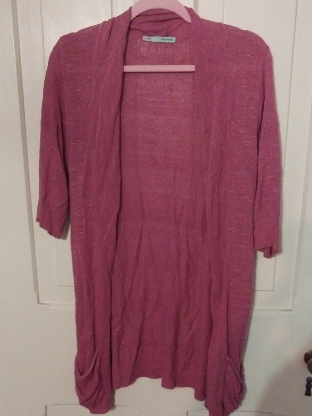 Maurices Dusty Rose Open-Front Women's Cardigan
